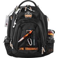 Arsenal<sup>®</sup> 5144 Office Backpack, 14" L x 8" W, Black, Polyester TEQ973 | Ontario Safety Product