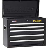 300 Series Tool Chest, 26" W, 5 Drawers, Black TER058 | Ontario Safety Product
