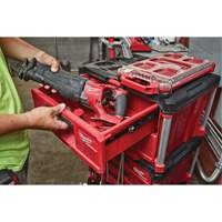Packout™ 2-Drawer Tool Box, 14-1/3" W x 16-1/3" D x 22-1/5" H, Black/Red TER110 | Ontario Safety Product