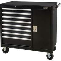 Industrial Tool Cart, 8 Drawers, 44-3/10" W x 21-1/10" D x 36-7/10" H, Black TER218 | Ontario Safety Product