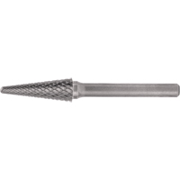 Solid Carbide Burrs - Taper Shape Radius End 14° Ontario Safety Products