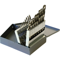 Drill Sets, 19 Pieces, High Speed Steel Ontario Safety Products