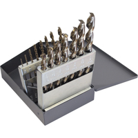 Drill Sets, 15 Pieces, High Speed Steel Ontario Safety Products