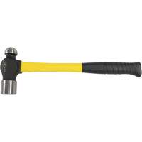 BP-16F Fibreglass Handle Ball Pein Hammer, 16 oz. Head Weight, Plain Face, Cushion Handle Ontario Safety Products