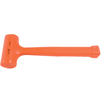 Dead Blow Hammer, 16 oz., Smooth Grip, 11-1/2" L Ontario Safety Products