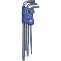 JBHK-9XLM Extra Long Ball Nose Hex Key Set, 9 Pcs., Metric Ontario Safety Products