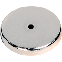 Aimants ronds &agrave; profil bas, dia. 1-1/4", Force de 7 lb Ontario Safety Products