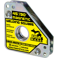 Magnetic Welding Squares, 3-3/4" L x 3/4" W x 3-3/4" H, 60 lbs. TGY625 | Ontario Safety Product
