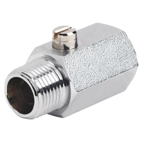 Mini robinets &agrave; tournant sph&eacute;rique, Laiton, Manuel, FNPT x FNPT Ontario Safety Products