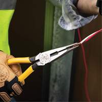 Long Nose With Side Cutter, 8-7/16" L Ontario Safety Products