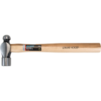Ball Pein Hammer, 24 oz. Head Weight, Plain Face, Wood Handle TJZ041 | Ontario Safety Product