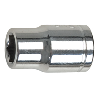 SAE Socket, 1/4", 3/8" Drive, 6 Points Ontario Safety Products