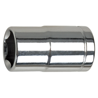 SAE Socket, 7/16", 3/8" Drive, 6 Points, Deep Ontario Safety Products