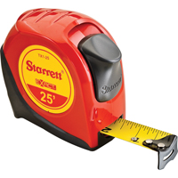 Ruban &agrave; mesurer pour ing&eacute;nieur, 1" x 25', Marques de goujon 1/16" Ontario Safety Products