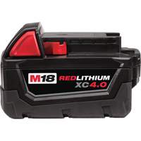Bloc-piles M18 Redlithium, Lithium-ion, 18 V, 4 A Ontario Safety Products