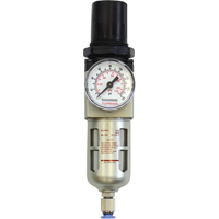 Modular Filter/Regulator, 1/4" NPT, 150 PSI, 0.5 fl.oz. Capacity Ontario Safety Products