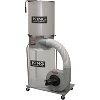 Dust Collectors with Canister Filter, 38" x 27" x 70" Ontario Safety Products