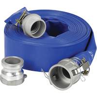 Lay-Flat Discharge Hose Kit for Water Pump, 2" x 600" TMA096 | Ontario Safety Product