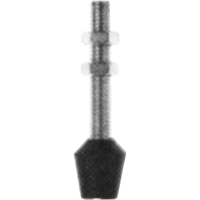 Replacement Spindles & Accessories - Flat-Tip Bonded Neoprene Caps TN136 | Ontario Safety Product