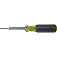Extended-Reach Multi-Bit Screwdriver/Nut Driver, 9-1/10" L, Cushion Grip Handle Ontario Safety Products