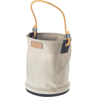 Heavy-Duty Buckets, 11" L x 11" W x 16" H, Canvas, Beige TP204 | Ontario Safety Product