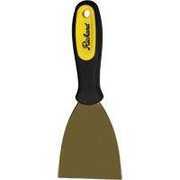 Stiff Wall Scrapers, Brass Blade, 3" Wide, Plastic Handle TQ032 | Ontario Safety Product