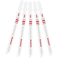 Jigsaw Blade, Bi-Metal, T-Shank, 4" L, 6 TPI Ontario Safety Products