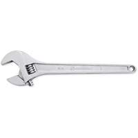 Adjustable Tapered Handle Wrench - Carded, 15" L, 1-11/16"/43 mm Max Width, Chrome/Polished Ontario Safety Products