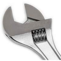 Adjustable Tapered Handle Wrench - Carded, 15" L, 1-11/16"/43 mm Max Width, Chrome/Polished Ontario Safety Products