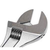 Adjustable Tapered Handle Wrench - Carded, 18" L, 2-1/16"/53 mm Max Width, Chrome/Polished Ontario Safety Products