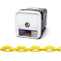 Proof Coil Chain, Low Carbon Steel, 1/4" x 75' (22.9 m) L, Grade 30, 1300 lbs. (0.65 tons) Load Capacity TTB307 | Ontario Safety Product