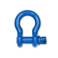 Farm Clevis Anchor Shackle, 1/4", Screw Pin, Coated TTB834 | Ontario Safety Product