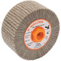 Tambour de conditionnement de surface Blendex, 4-1/4" dia. x 2" la, 5/8"-11 Arbre, Grain Fin Ontario Safety Products