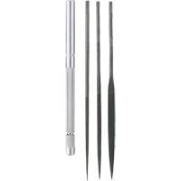 Needle File Set with Handle, 4 Pcs TV249 | Ontario Safety Product