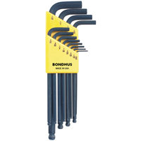 Balldrive L-Style Hex Key Set, 12 Pcs. Ontario Safety Products