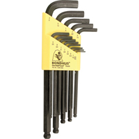 Balldrive L-Style Hex Key Set, 13 Pcs. Ontario Safety Products