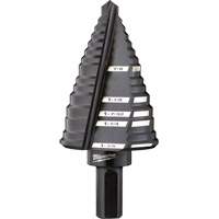 #12 Step Drill Bit, 7/8" - 1-3/8" , High Speed Steel TYE900 | Ontario Safety Product