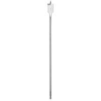 Flat Boring Bit, 7/8" Diameter, 1/4" Hex Shank, 16" Length Ontario Safety Products