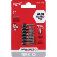 Shockwave 1" Impact Duty Torx&reg; Bit Set Ontario Safety Products