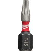 Shockwave Impact Insert Bit, Torx, T-15, 1/4" Drive Ontario Safety Products