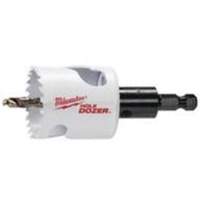Hole Dozer Hole Saw with Arbor, 1-3/4", 1-5/8" Depth of Cut, Bi-Metal Ontario Safety Products