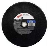 General Purpose Cut-Off Wheels, 14" x 3/32", 1" Arbor, Type 1, Aluminum Oxide, 4365 RPM Ontario Safety Products