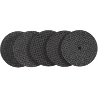 Reinforced Cut-Off Wheels, 1-1/2" x 0.045", None Arbor, Type 1, Aluminum Oxide, 40000 RPM Ontario Safety Products
