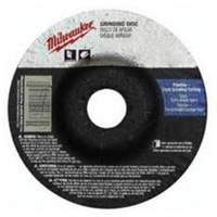 Grinding Wheel, 4-1/2" x 1/4", 7/8" Arbor, Zirconium, Type 27 Ontario Safety Products