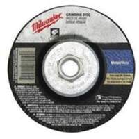 Grinding Wheel, 4-1/2" x 1/4", 5/8"-11 Arbor, Zirconium, Type 27 Ontario Safety Products