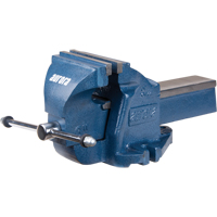 Heavy-Duty Bench Vise, 6" Jaw Width, 3-1/2" Throat Depth TYL095 | Ontario Safety Product