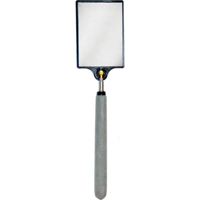 Inspection Mirror, Rectangular, 3-1/2" L x 2-1/2" W, Telescopic TYO499 | Ontario Safety Product