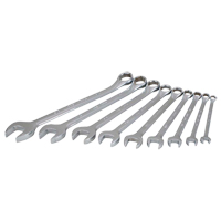 Wrench Set, Combination, 9 Pieces, Imperial TYP379 | Ontario Safety Product