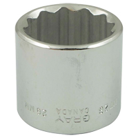 Socket, 6 mm, 3/8" Drive, 12 Points Ontario Safety Products