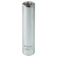 Socket, 5/16", 1/4" Drive, 6 Points Ontario Safety Products